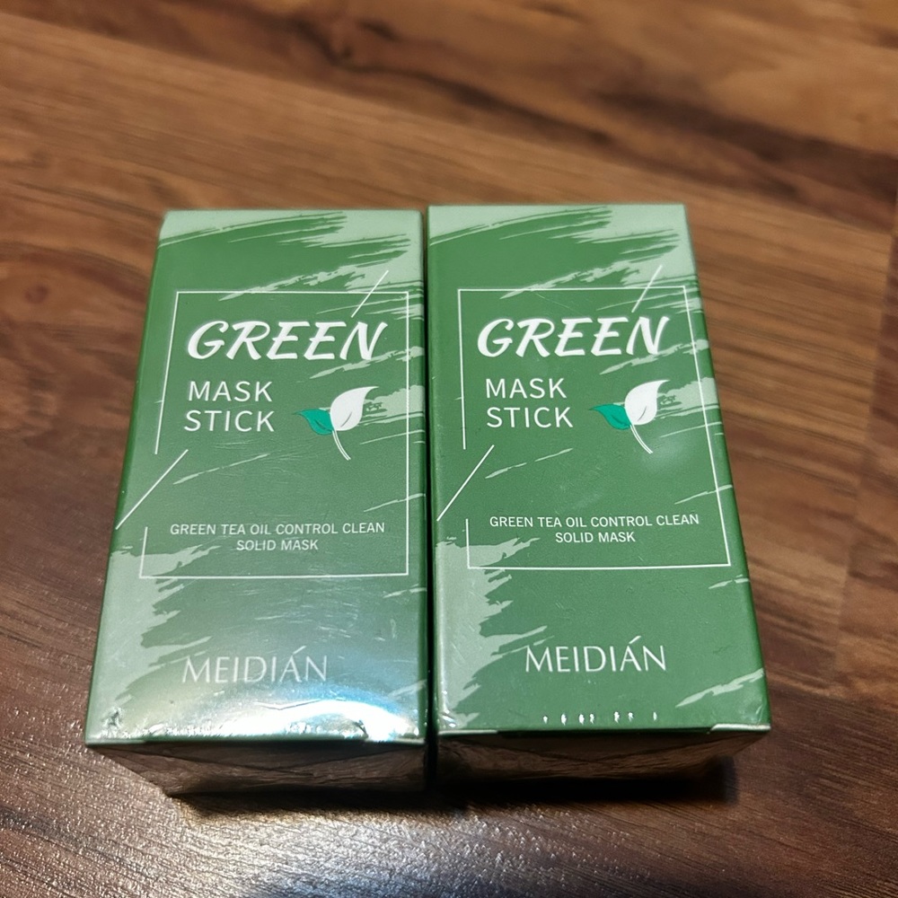 Green Mask Sticks.